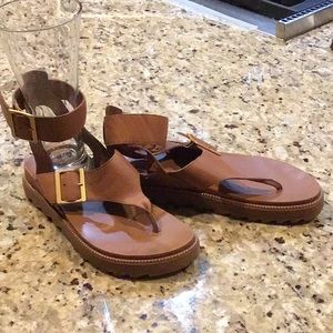 Sorel Ankle Wrap Sandals